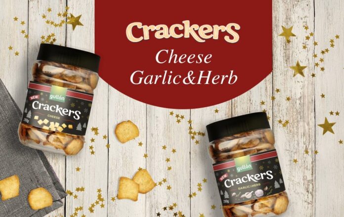 KrackersON.com - Gullon Crackers Cheese Garlic Herb